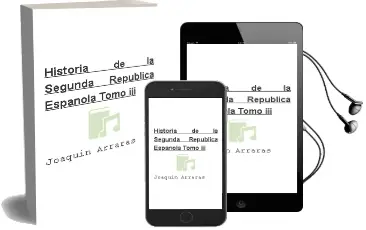 Descargar AudioLibro Historia de la Segunda Republica Española. Tomo iii de Joaquin Arraras año 1990