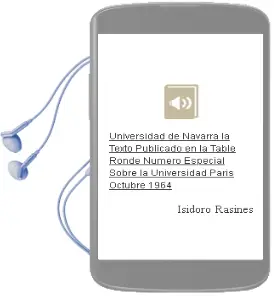 Descargar AudioLibro Universidad de Navarra - la (Texto Publicado en la Table Ronde, Numero Especial Sobre la Universidad, Paris, Octubre 1964) de Isidoro Rasines año 1990