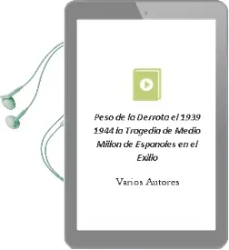 Descargar AudioLibro Peso de la Derrota - el 1939-1944. la Tragedia de Medio Millon de Españoles en el Exilio de Varios Autores año 1990