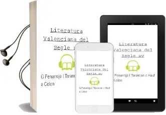 Descargar AudioLibro Literatura Valenciana del Segle xv de G. / Peñarroja, L. / Tarancon, C. / Hauf, A. Colon año 1990