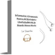 Descargar AudioLibro Informacion y Propaganda Prensa del Movimiento Libertadvalladolid de Ricardo Manue Martin De La Guardia año 1994