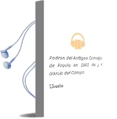 Descargar AudioLibro Padron del Antiguo Concejo de Pravia en 1801 de J. R. Garcia Del Campo De Ucedo año 1995