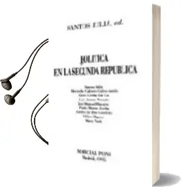 Descargar AudioLibro Politica en la Segunda Republica de Santos Julia año 1995