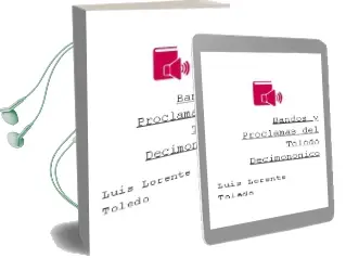 Descargar AudioLibro Bandos y Proclamas del Toledo Decimononico de Luis Lorente Toledo año 1996