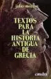 AudioLibro Textos para la Historia Antigua de Grecia (5ª Ed.) de Julio Mangas Manjarres
