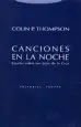 AudioLibro Canciones en la Noche: Estudio Sobre san Juan de la Cruz de Colin P Thompson