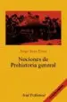 AudioLibro Nociones de Prehistoria General (3ª Ed.) de Jorge Juan Eiroa