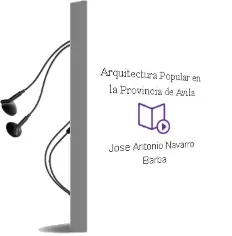 Descargar AudioLibro Arquitectura Popular en la Provincia de Avila de Jose Antonio Navarro Barba año 2004