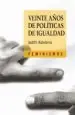 AudioLibro Veinte Años de Politicas de Igualdad (Feminismos) de Judith Astelarra