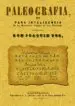 AudioLibro Paleografia (Ed. Facsimil) de Joaquin Tos
