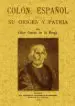 AudioLibro Colon Español su Origen y Patria (Ed. Facsimil) de Celso Garcia De La Riega