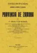 AudioLibro Descripcion Geografica, Historica y Estadistica de la Provincia d e Zamora (Ed. Facsimil) de Ismael Calvo Madroño