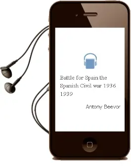 Descargar AudioLibro Battle for Spain : The Spanish Civil war 1936-1939 de Antony Beevor año 2007