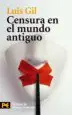 AudioLibro Censura en el Mundo Antiguo de Luis Gil