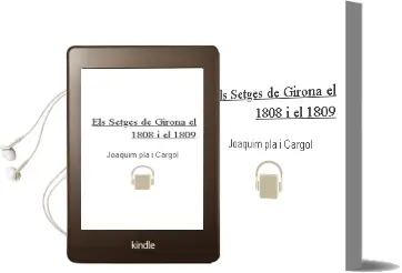 Descargar AudioLibro Els Setges de Girona el 1808 i el 1809 de Joaquim Pla I Cargol año 2008