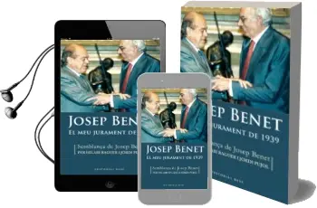 Descargar AudioLibro El meu Jurament de 1939: Semblança de Josep Benet de Josep Benet; Hilari Reguer año 2008