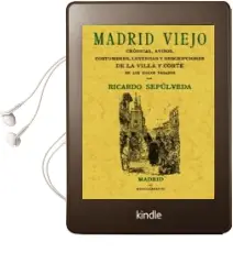 Descargar AudioLibro Madrid Viejo (Ed. Facsimil) de Ricardo Sepulveda año 2008