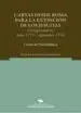AudioLibro Cartas desde Roma para la Extincion de los Jesuitas: Corresponden Cia, Julio 1772-Septiembre 1774. Conde de Floridablanca de Enrique Gimenez Lopez