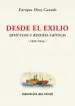 AudioLibro Desde el Exilio de Enrique Diez Canedo