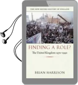 Descargar AudioLibro Finding a Role?: The United Kingdom 1970-1990 de Brian Harrison año 2011