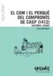 AudioLibro El com i el Perque del Compromis de Casp (1412) de Ernest Belenguer