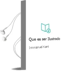 Descargar AudioLibro ¿Que es ser Ilustrado? de Immanuel Kant año 2012