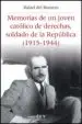 AudioLibro Memorias de un Joven Catolico de Derechas Soldado de la Republica (1915-1944) de Rafael Del Romero