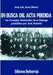 AudioLibro En Busca del Acta Perdida de Jose Luis Jerez Riesco