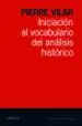 AudioLibro Iniciacion al Vocabulario del Analisis Historico de Pierre Vilar